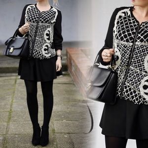 Zara embellished jacket